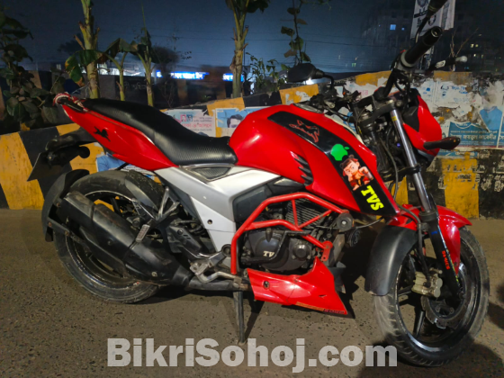 TVS Apache RTR 4v 160 DD 2018 model 2019 registration